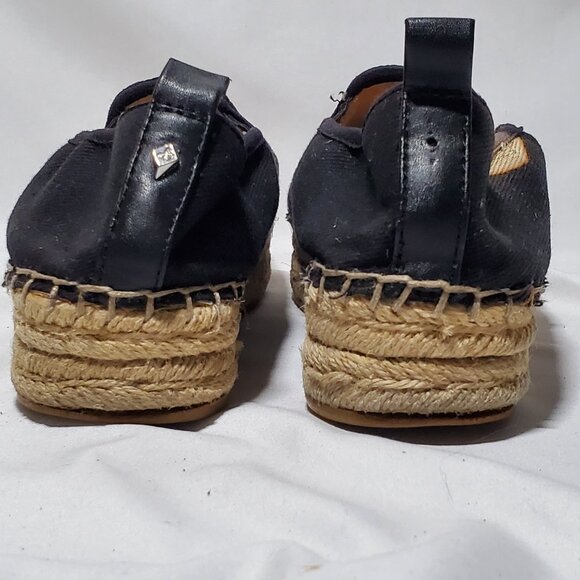 SAM EDELMAN Womens Carrin Platform Floral Fish Slip-On Shoe, Black Size 8 - READ - Picture 11 of 11